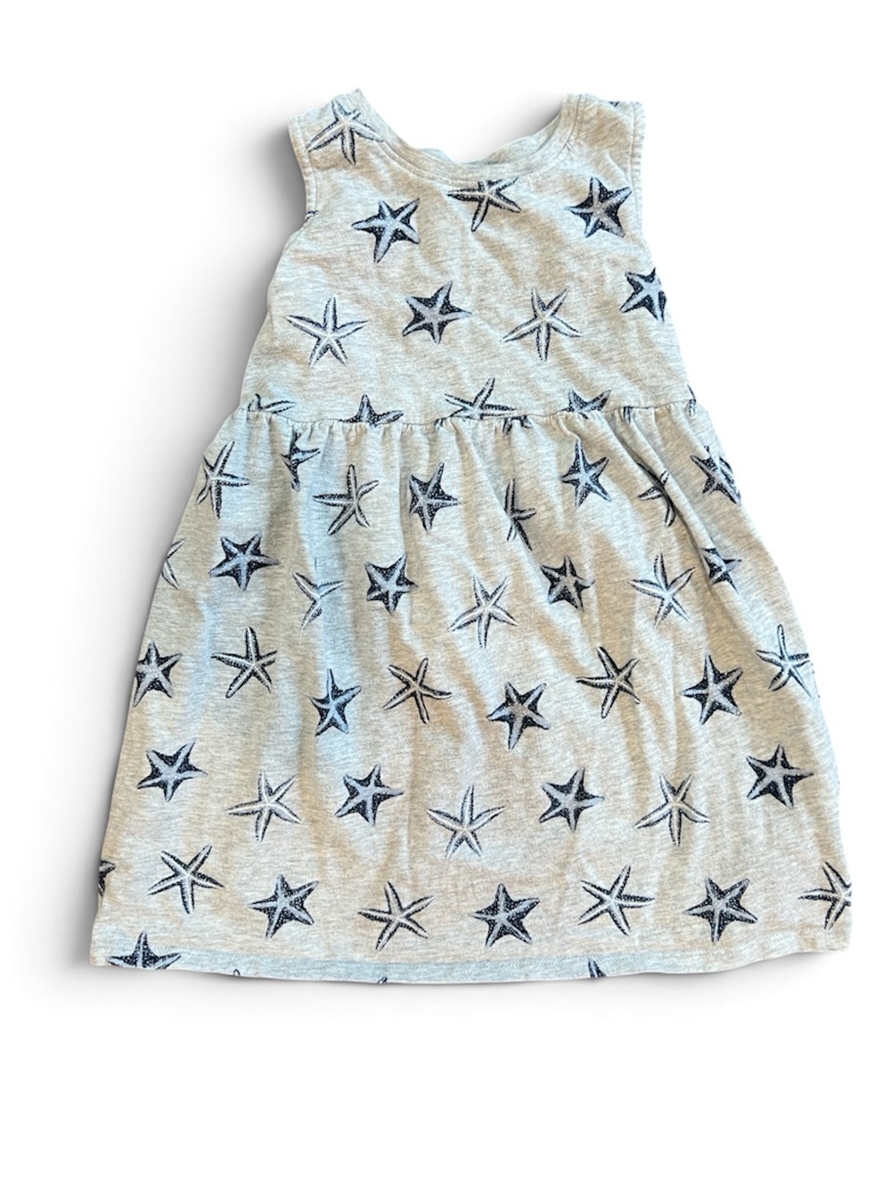 Old Navy Gray Starfish Dress Size 4T